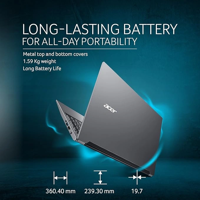 Acer Aspire Lite, 12th Gen Intel Core i3-1215U, 8GB RAM, 512GB SSD, 15.6" FHD Display thumbnail 3