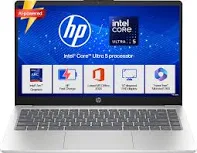 HP 14 Intel Core Ultra 5 Laptop