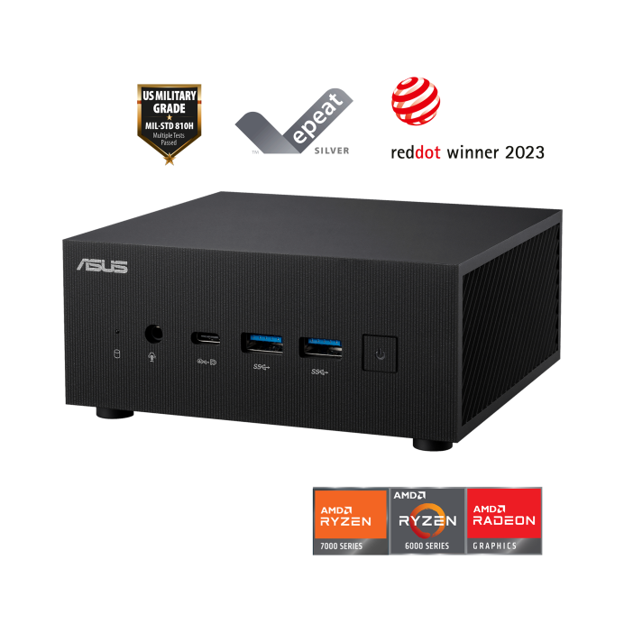 Asus ExpertCenter PN53 Mini PC, AMD Ryzen 5 7535H, Barebone Chassis
