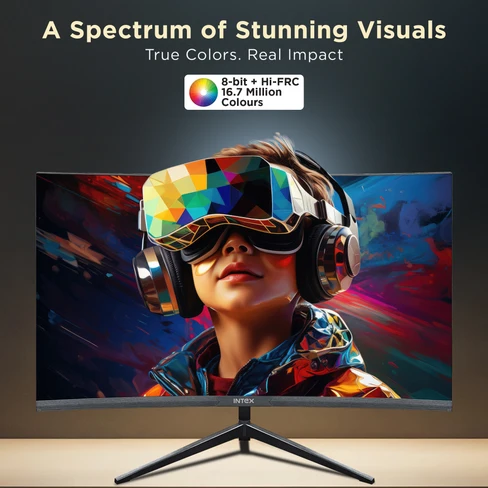 INTEX 27 Inch Curved Monitor product detail