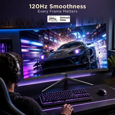 INTEX 27 Inch Curved Monitor product detail