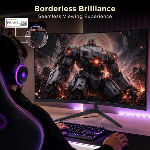 INTEX 27 Inch Curved Monitor product detail