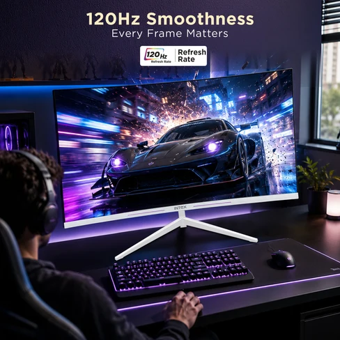 INTEX 27 Inch Curved Monitor thumbnail 2