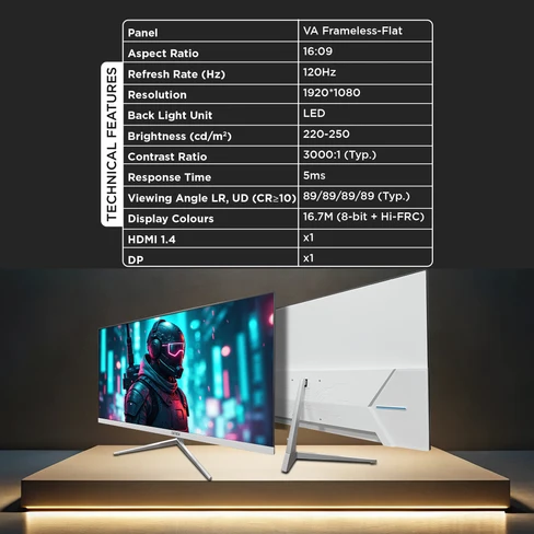 INTEX 27 Inch Flat Monitor thumbnail 4