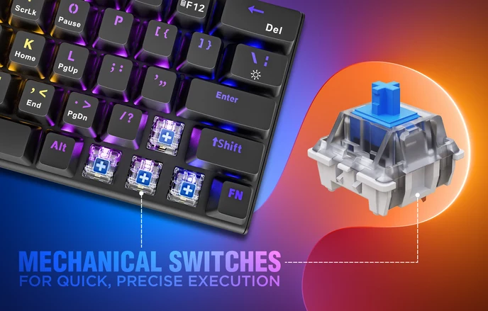 Intex Caliber Plus Mechanical Wireless Keyboard product detail