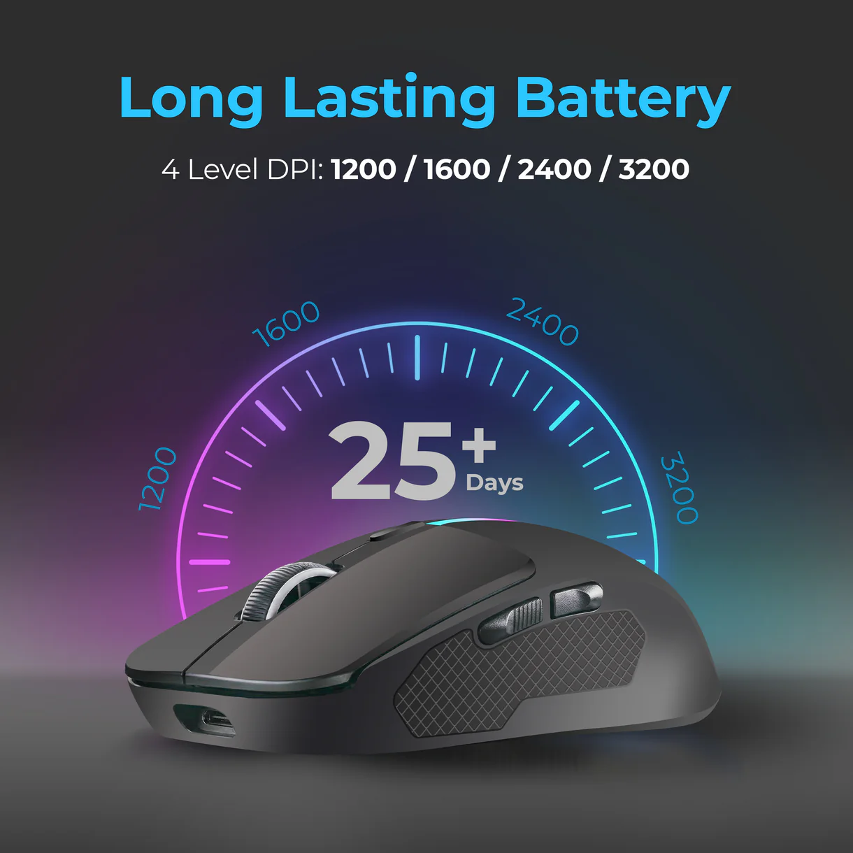 Foxin-Voltra-Wireless Mouse thumb 2