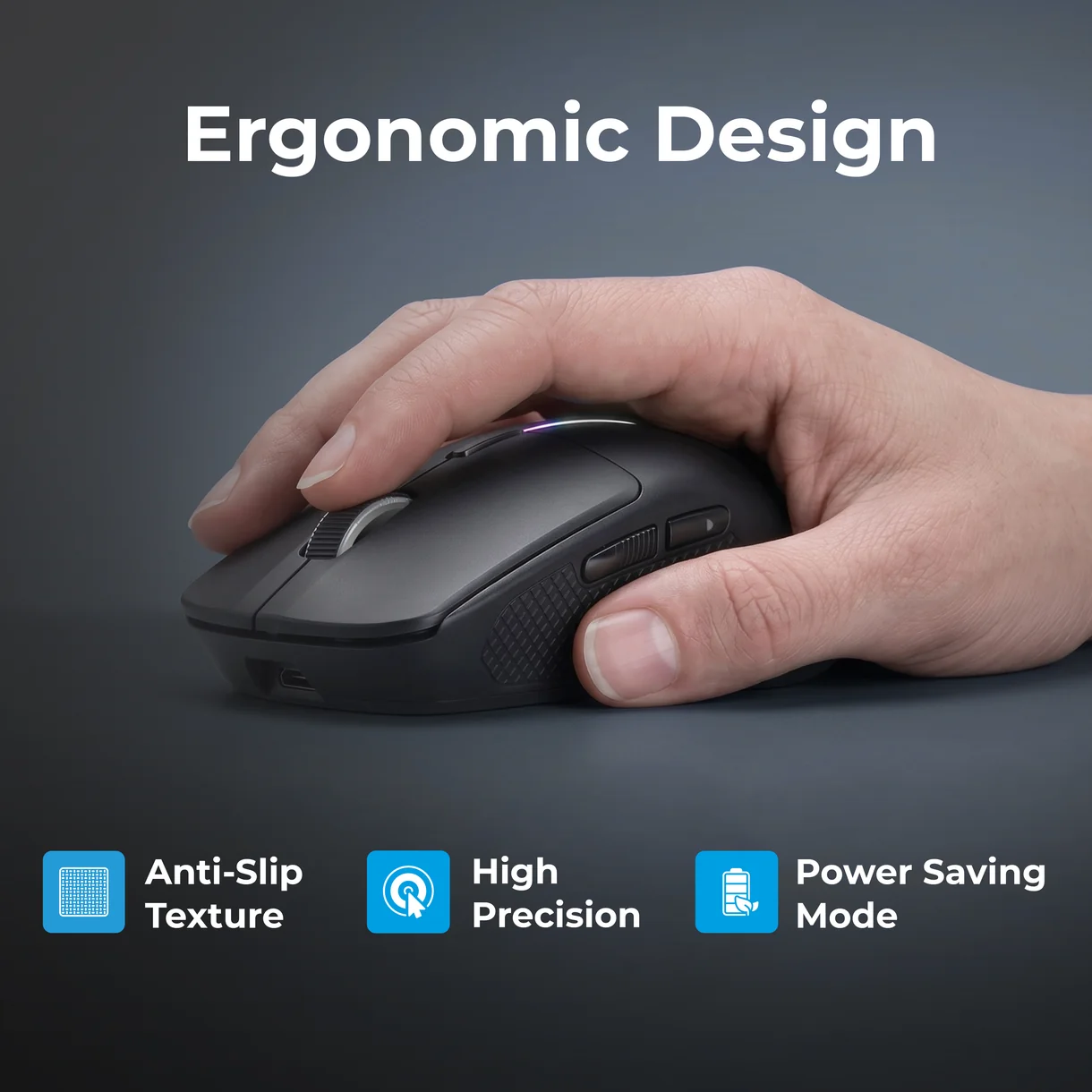 Foxin-Voltra-Wireless Mouse thumb 4