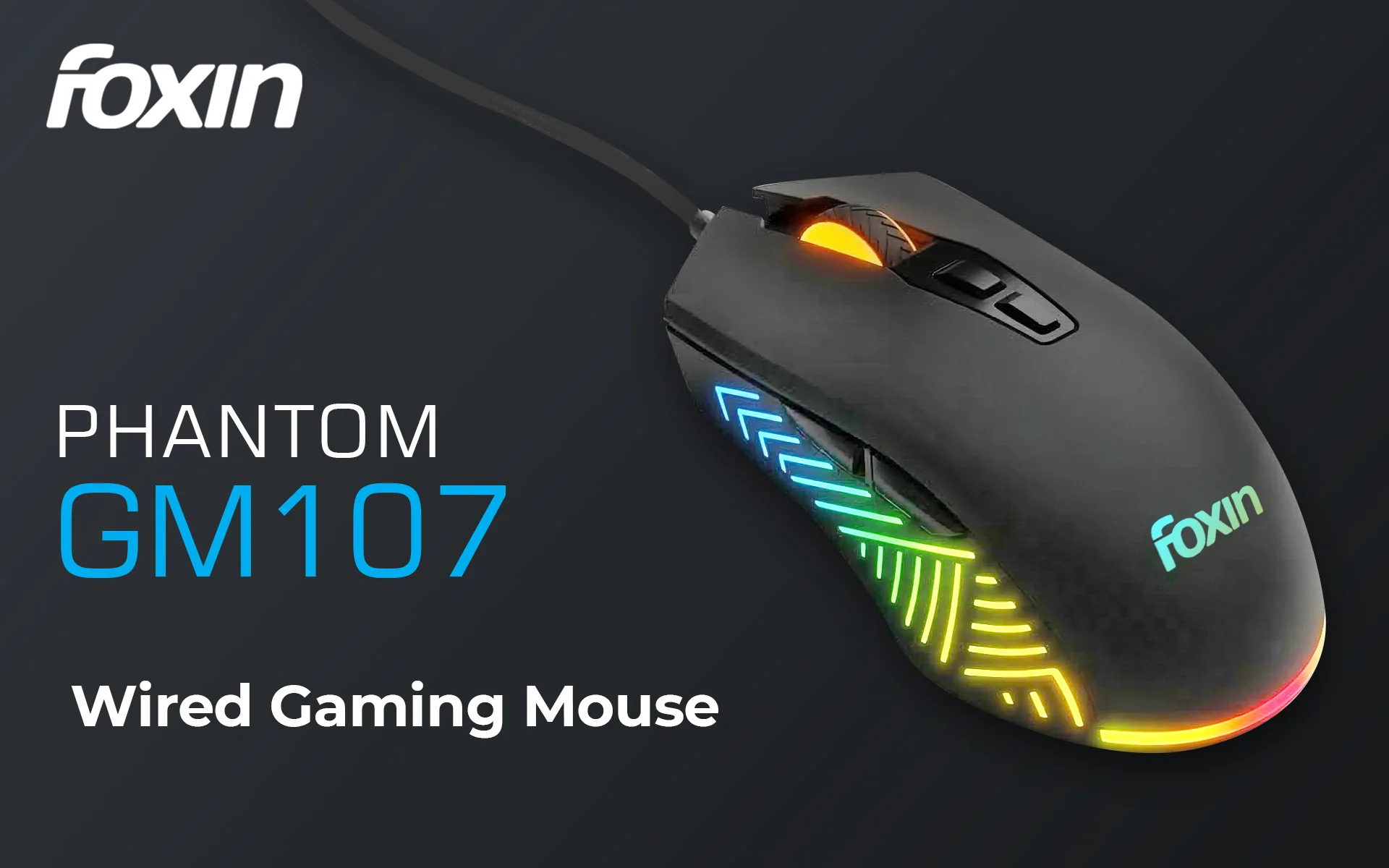 Phantom GM 107 USB Wired Gaming Mouse product detail