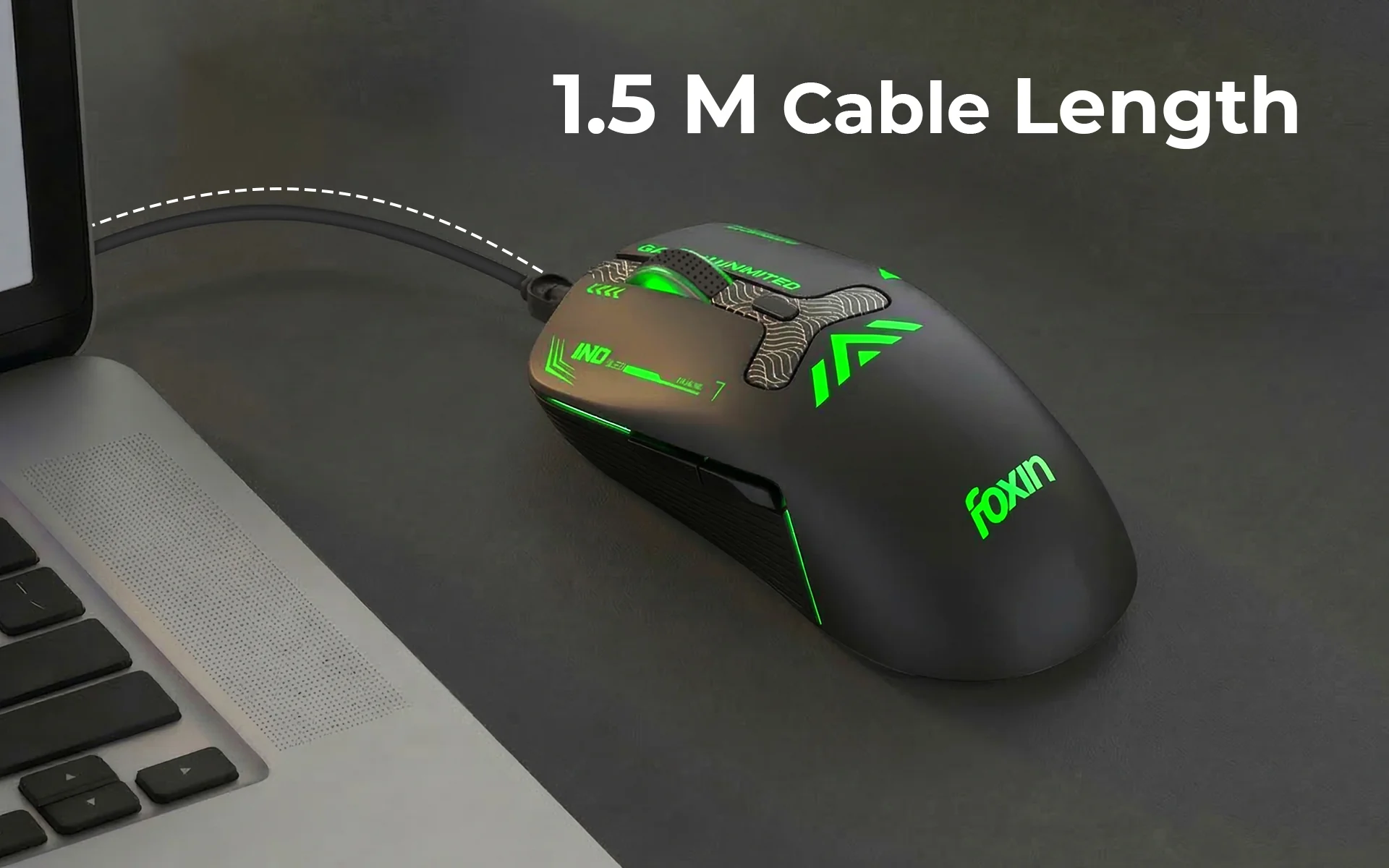 foxin-Phantom GM 104 USB Wired Gaming Mouse product detail