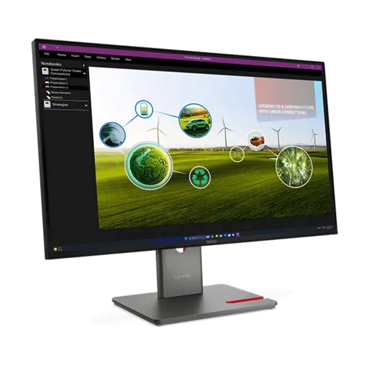 ThinkVision P27Q-40 68.58 cms (27) Monitor thumb 1