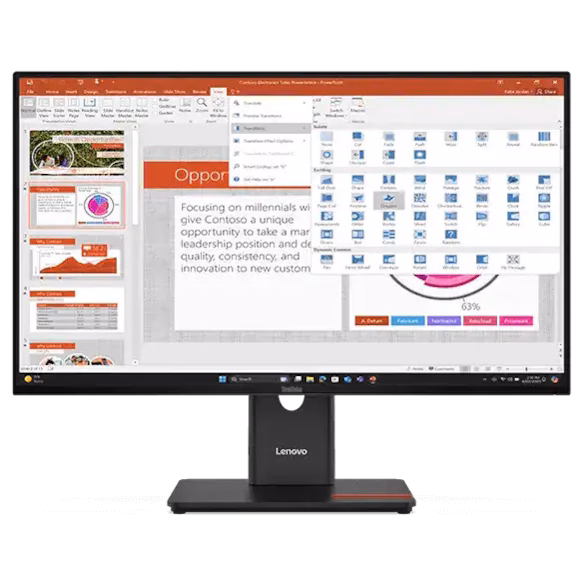 ThinkVision T27-40 68.58 cms (27) Monitor thumb 6