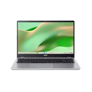 Acer, Chromebook, Intel Processor N150, Chrome OS, 4 GB RAM, 128 GB SSD, 15.6" (39.62cm) HD Display, Silver, 1.59 kg, C… thumb 1