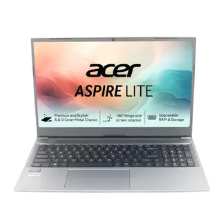 Acer, Aspire Lite, AMD Ryzen 3 5400U Processor, 8GB RAM, 500 GB SSD, Windows 11 Home + MS Office, 15.6” (39.62 cm) Full… thumb 1