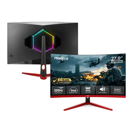 Frontech MON-0052 (27″ Curved 200Hz Gaming Monitor) thumb 1