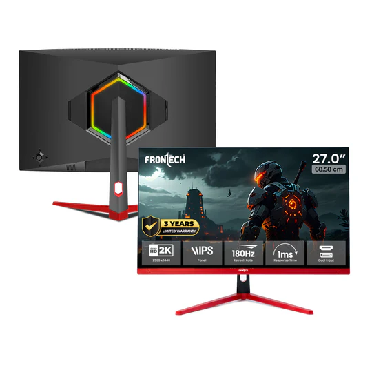 Frontech MON-0085P (27″ QHD 2K 180Hz IPS Gaming Monitor) thumb 1