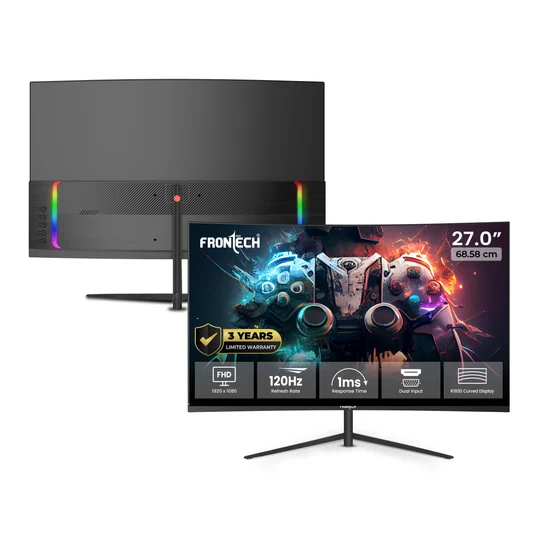 Frontech 27 inch Curved Gaming Monitor thumb 1