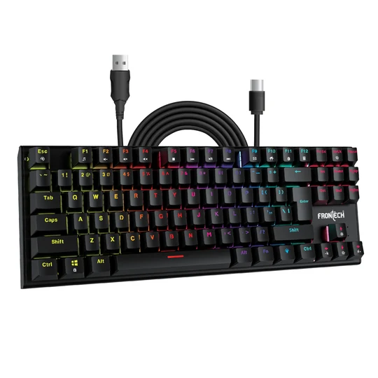 Frontech KB-0014 (87-Key Mechanical Gaming Wired Keyboard) thumb 1